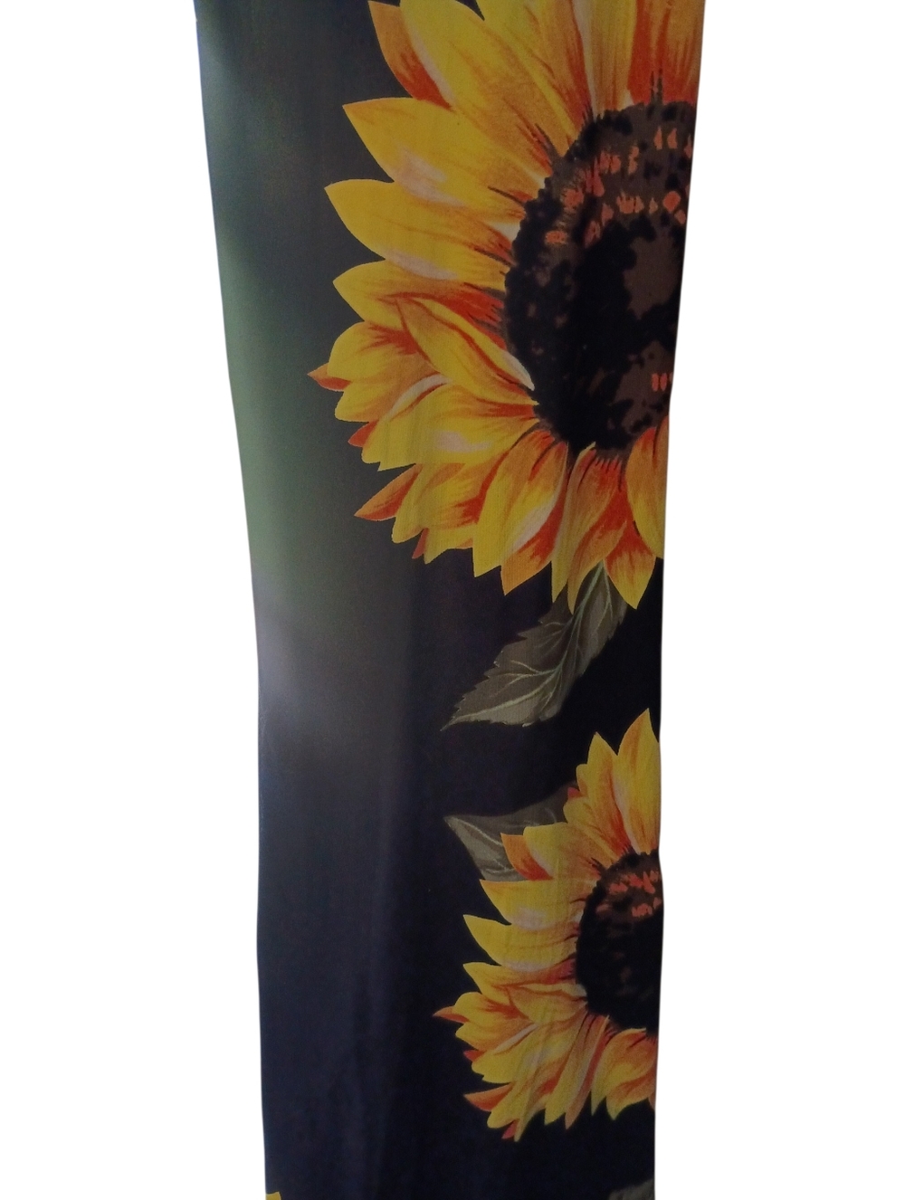 Shein Very Long Sunflower Spaghetti Strap Pencil Dress Size Large - Picture 3 of 6